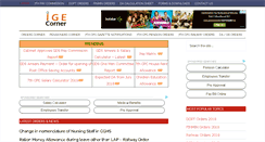 Desktop Screenshot of igecorner.com